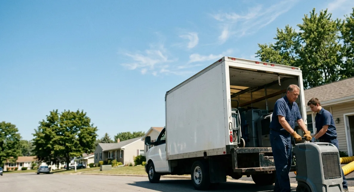 Water Damage Cleanup in Melvin, IA near me